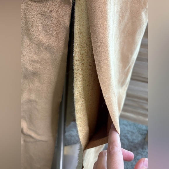 BANANA REPUBLIC ultra suede coat, size large, made in Italy - Picture 5 of 7